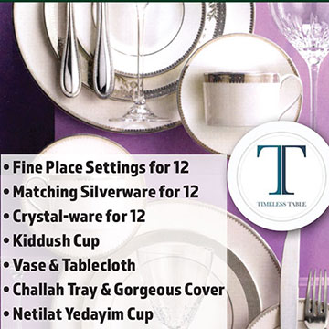 15. Shabbat Package by Timeless Table